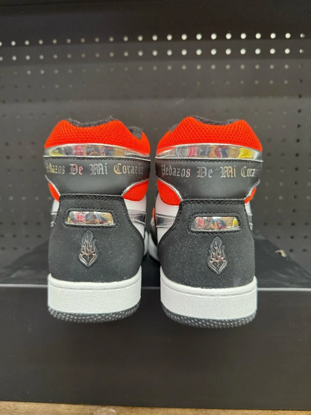 New W/ Box! Men's Reebok BB 4000 II Mid Black White Orange Basketball Sneakers